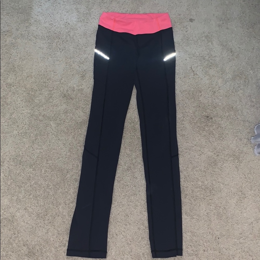 Lululemon Athletica Black/Pink Joggers